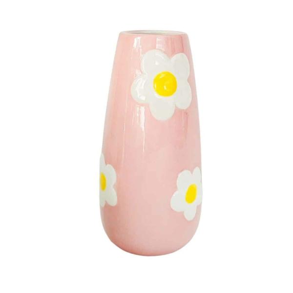 Alice Daisy Vase – Pink  |   Ceramic Homeware Ceramic Homeware Ceramic Homeware