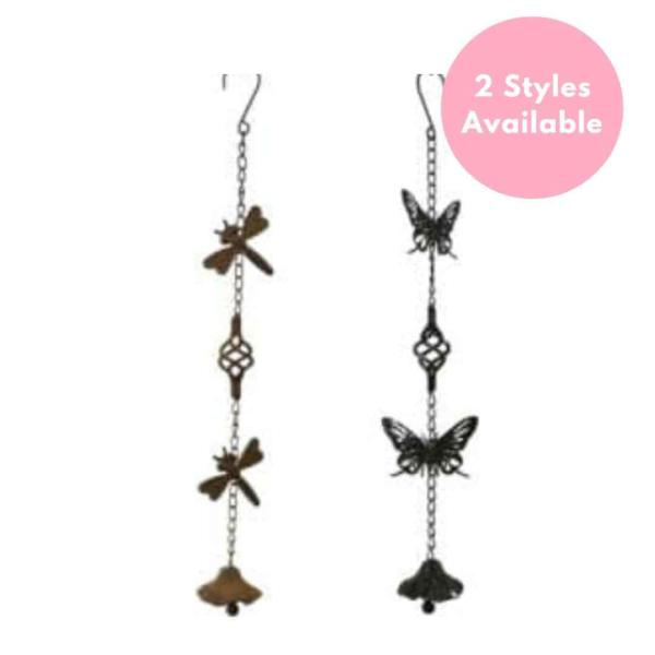 Antique Butterfly / Dragonfly Chime  |   Wind Chimes Garden Decor Wind Chimes