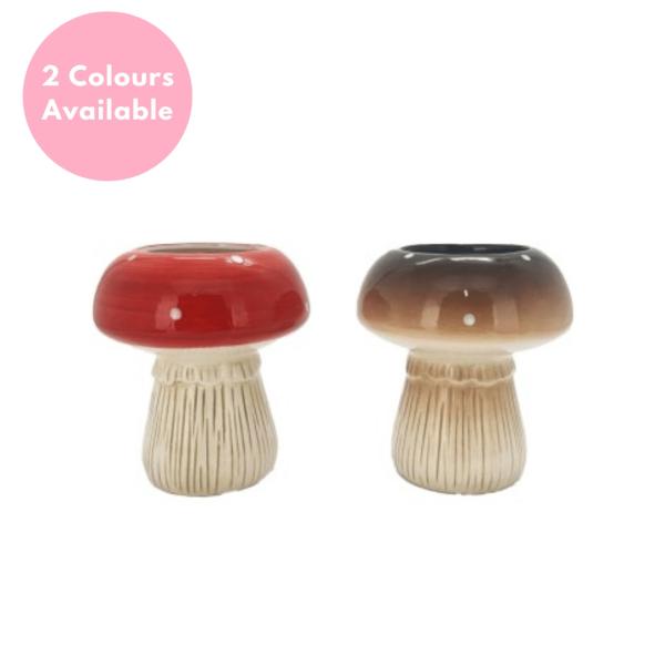 Assorted Ceramic Mushroom Pot  |   Ceramic Homeware Ceramic Homeware Brown