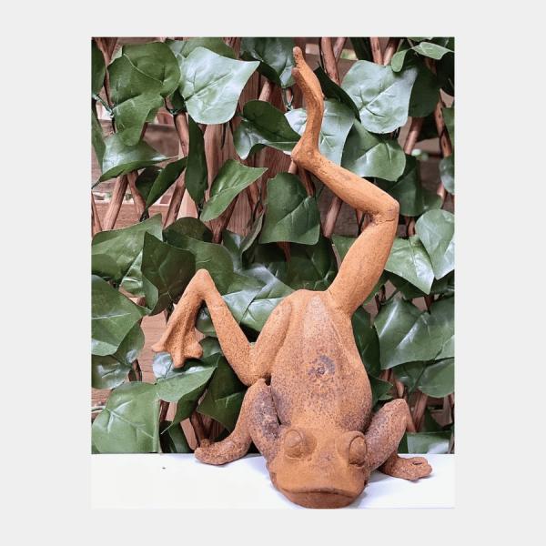 Balancing Frog – Cast Iron  |   Cast Iron Garden Figurines Cast Iron Garden Figurines Cast Iron Garden Figurines