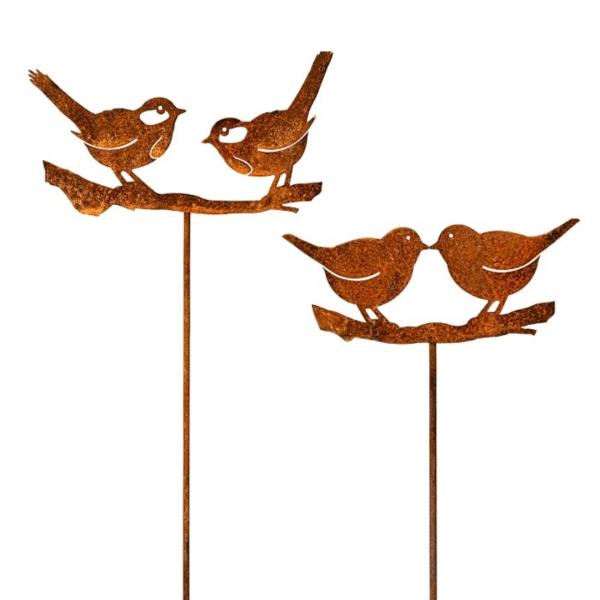 Birds On Perch Garden Stake (Asstd)  |   Bird Garden Ornaments Animal Garden Stakes Animal Garden Stakes