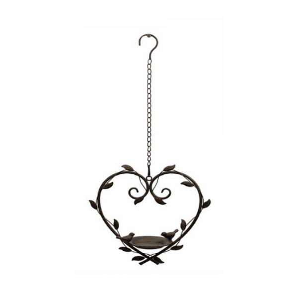 Birds On Vine Heart Bird Feeder  |   Bird Houses & Feeders Garden Decor Bird Houses & Feeders