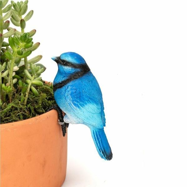 Blue Bird – Pot Sitter  |   Bird Garden Ornaments Bird Garden Ornaments Bird Garden Ornaments