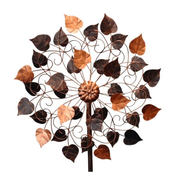 Bronze Leaf Windspinner  |   Garden Windmills Colourful Garden Windmills Colourful Garden Windmills