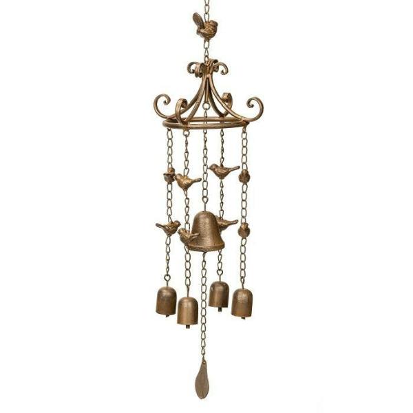 Cast Iron 5 Thread Hanger  |   Rusted Hanging Ornaments & Indoors Rusted Hanging