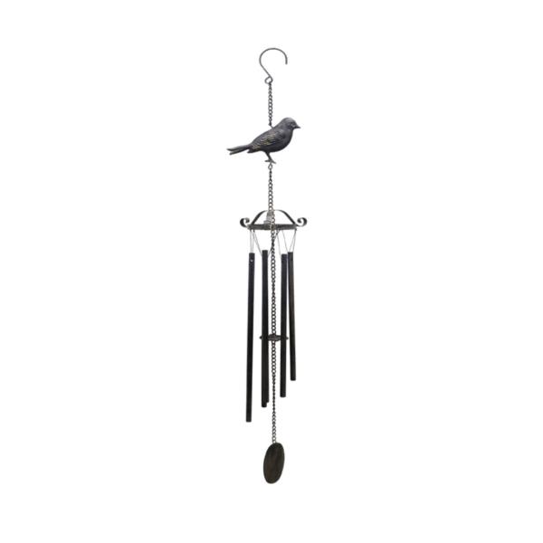 Cast Iron Bird Wind Chime  |   Wind Chimes Garden Decor Wind Chimes