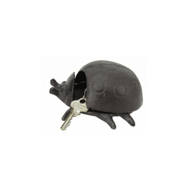 Cast Iron Ladybug Key Hider  |   Cast Iron Garden Figurines Cast Iron Garden Figurines Cast Iron Garden Figurines