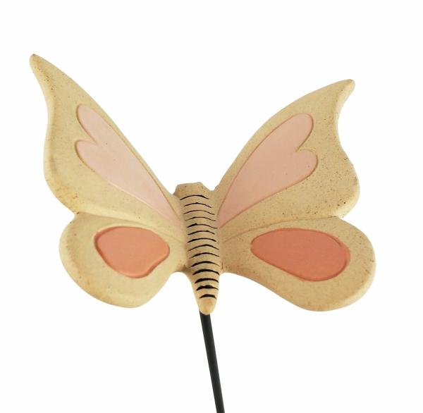 Ceramic Butterfly On Stick  |   Outdoor Decor Garden Decor Outdoor Decor