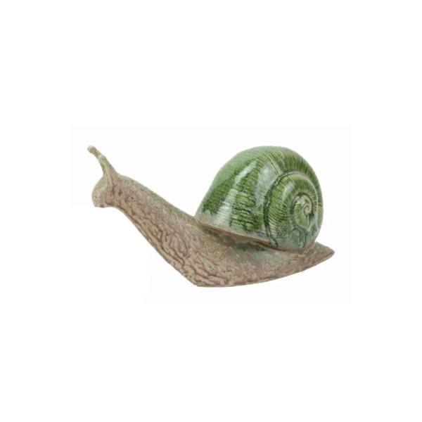 Ceramic Garden Snail With Green Shell  |   Insect Garden Ornaments Insect Garden Ornaments Insect Garden Ornaments