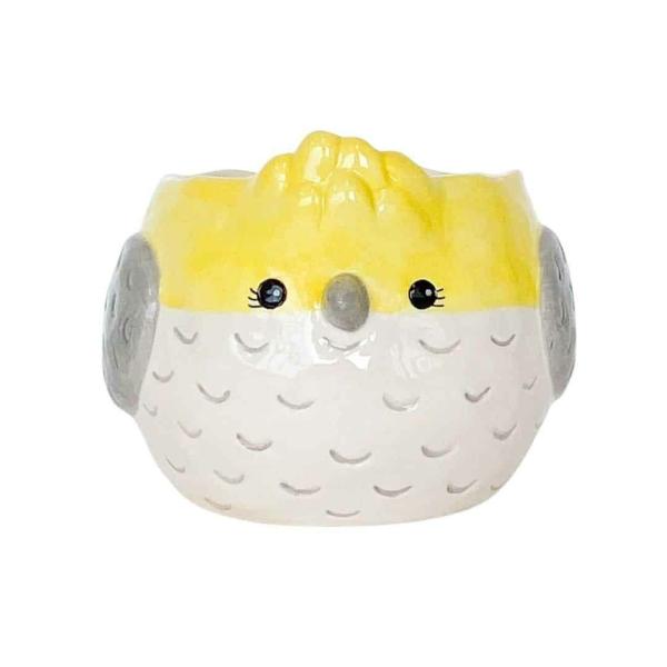 Cockatoo Bird Planter  |   Ceramic Pots & Planters Animal Planters Animal Planters