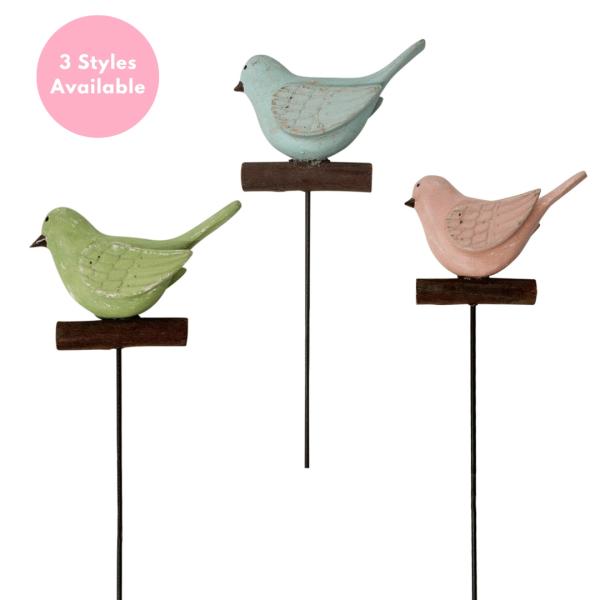 Coloured Bird Garden Stake  |   Bird Garden Ornaments Bird Garden Ornaments Bird Garden Ornaments