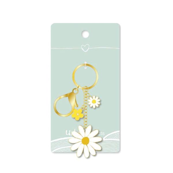 Daisy Flower Keyring  |   Accessories Accessories Accessories