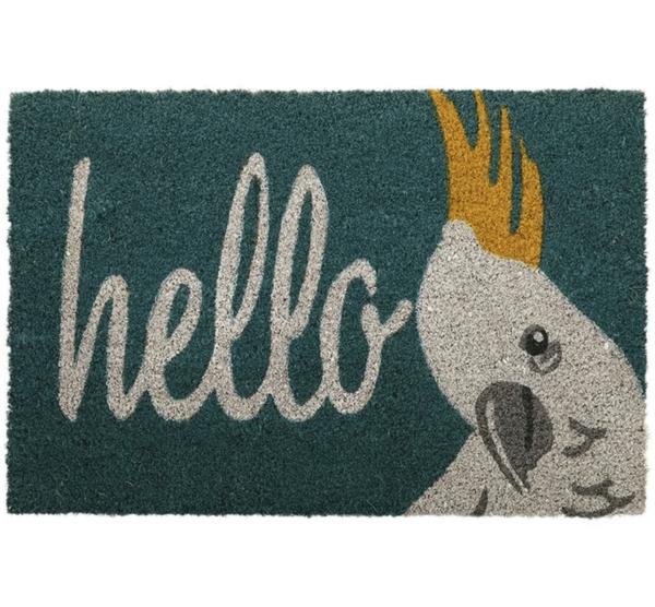 Door Mat – Hello Cockatoo  |   Door Mats & Stepping Stones Door Mats & Stepping Stones Door Mats & Stepping Stones