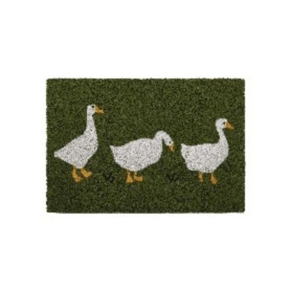 Door Mat – White Ducks  |   Door Mats & Stepping Stones Door Mats & Stepping Stones Door Mats & Stepping Stones