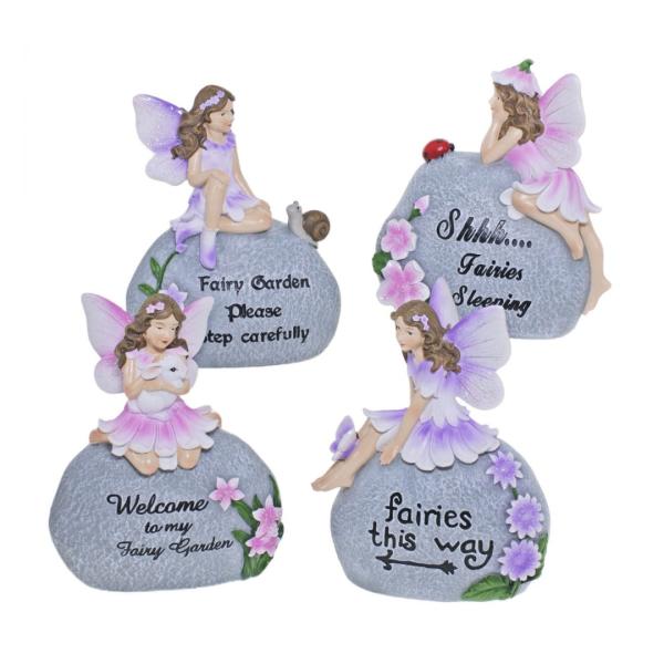 Fairy Garden Rocks  |   Garden Angel & Fairy Figurines Figurines Garden Angel & Fairy Figurines