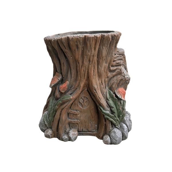 Fairy Tree Trunk Planter  |   Garden Angel & Fairy Figurines Figurines Garden Angel & Fairy Figurines