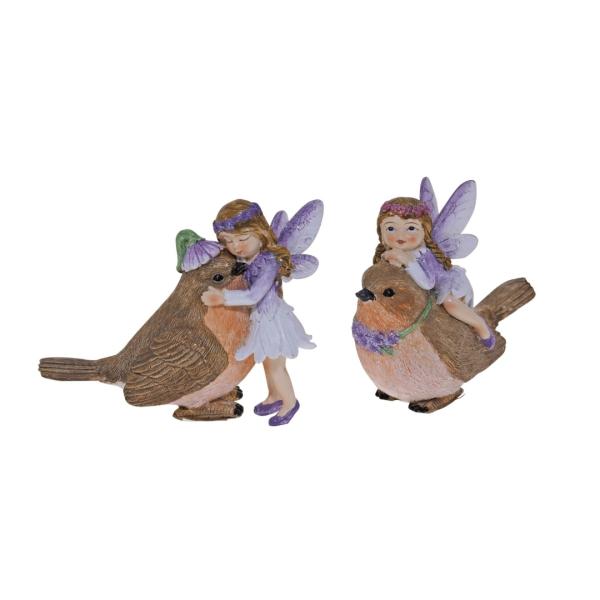 Fairy With Robin  |   Bird Garden Ornaments Bird Garden Ornaments Bird Garden Ornaments