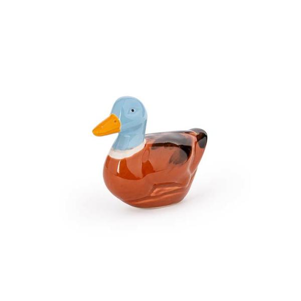 Floating Duck – Brown/Blue  |   Ceramic Garden Ornaments Ceramic Garden Ornaments Ceramic Garden Ornaments