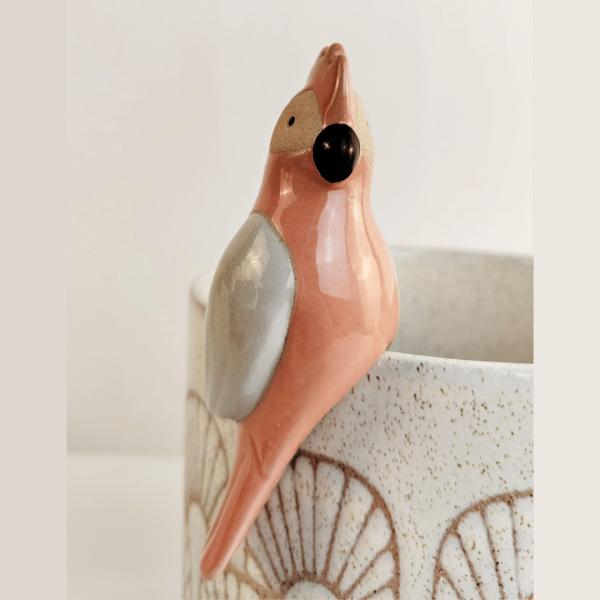 Galah Pot Hanger  |   Pot Sitters Ornaments & Indoors Pot Sitters