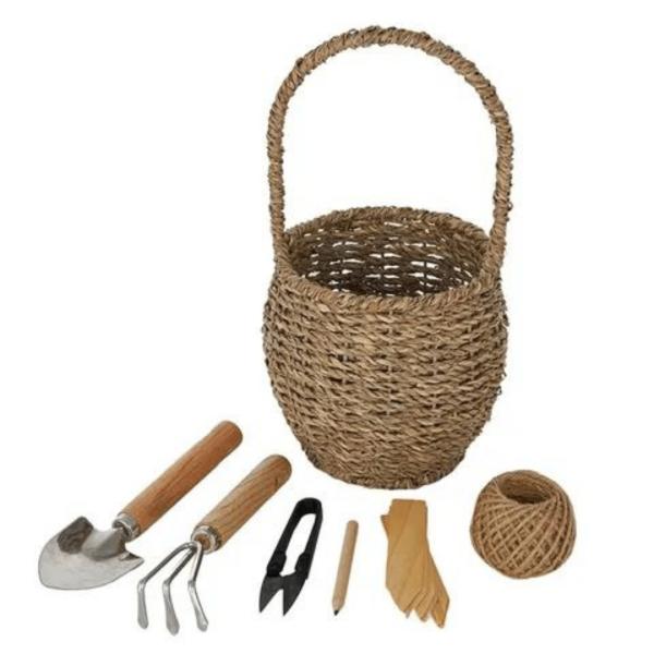 Garden Tools Set With Basket  |   Environmentally Friendly Environmentally Friendly Environmentally Friendly