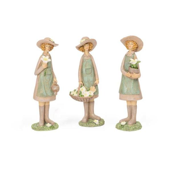 Gardener Lady Ornament  |   Ceramic Homeware Ceramic Homeware Ceramic Homeware