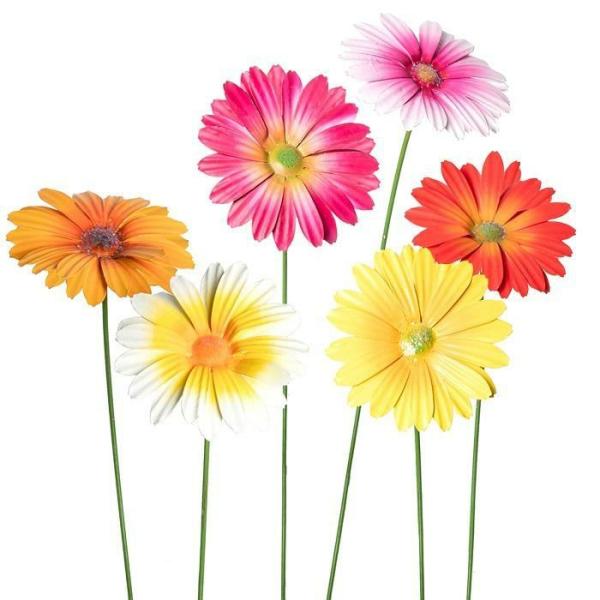 Gerbera Flower Stake  |   Decorative Garden Stakes Decorative Garden Stakes Decorative Garden Stakes