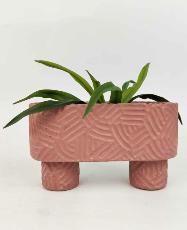 Herb Planter With Legs – Pink  |   Trendy Pots & Planters Pots & Planters Trendy Pots & Planters