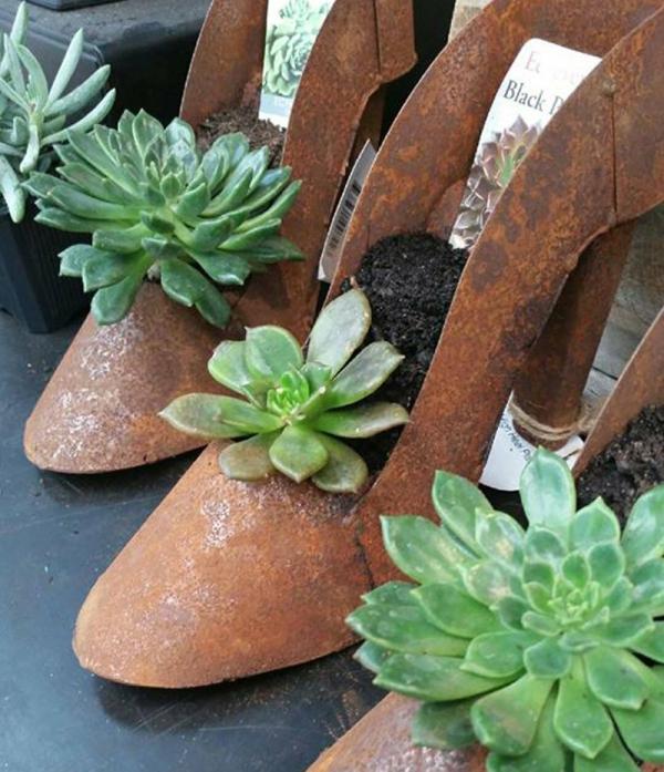 High Heel Planter  |   Rustic Pots & Planters Pots & Planters Rustic Pots & Planters