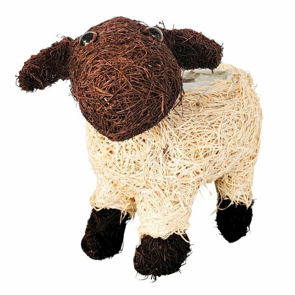 Husk Sheep Planter  |   Animal Planters Animal Planters Animal Planters