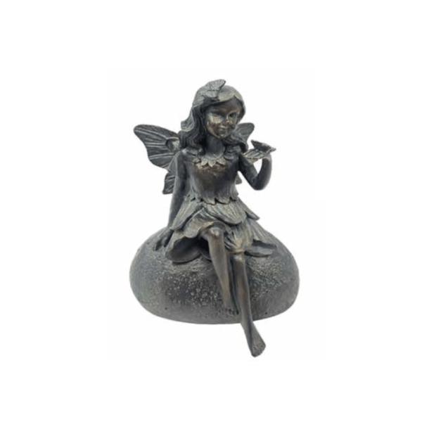 Iris The Fairy Sitting  |   Garden Angel & Fairy Figurines Figurines Garden Angel & Fairy Figurines