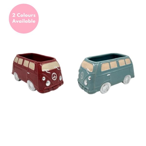 Kombi Van Planter  |   Classic Garden Pots Classic Garden Pots Blue