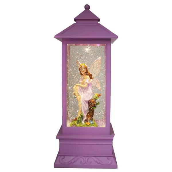 Led Purple Lantern Fairy  |   Fairy Garden Fairy Garden Fairy Garden