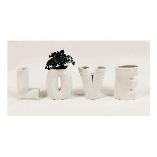 Love Vase Set – 9.5Cm  |   Ceramic Homeware Ceramic Homeware Ceramic Homeware