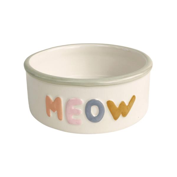 Meow Cat Bowl  |   Dog & Cat Pots Dog & Cat Pots Dog & Cat Pots