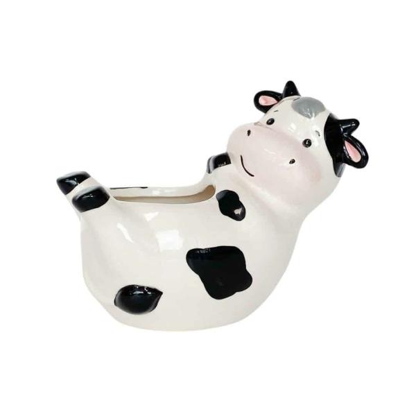 Reclining Cow Planter  |   Animal Planters Animal Planters Animal Planters