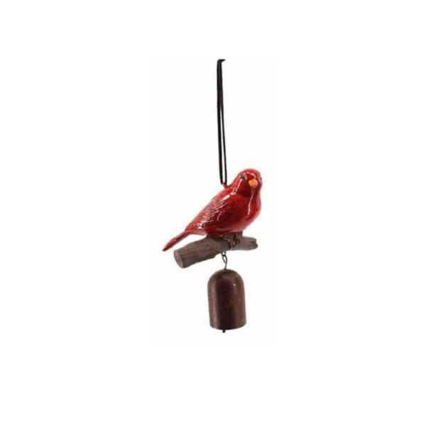 Red Bird Wind Chime  |   Wind Chimes Garden Decor Wind Chimes