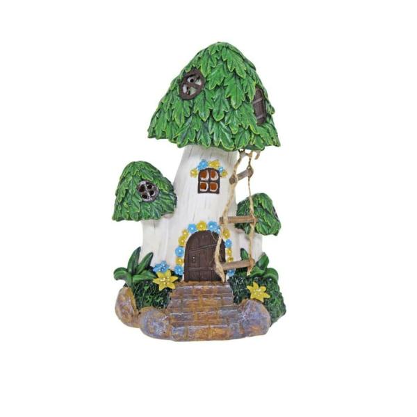 Resin Solar Tree House  |   Fairy Garden Fairy Garden Fairy Garden