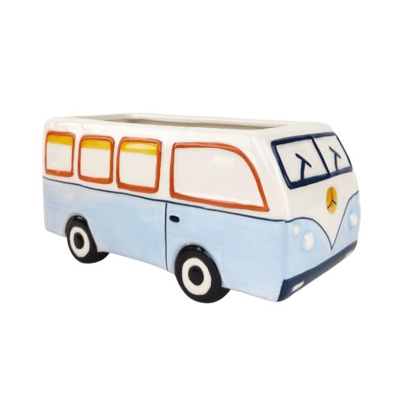 Retro Kombi Planter – Blue  |   Quirky Pots & Planters Pots & Planters Quirky Pots & Planters