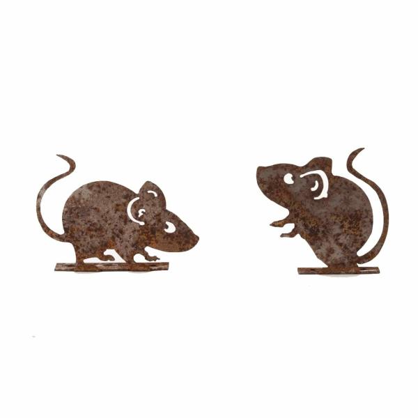 Rust Mouse Silhouette  |   Animal Garden Ornaments Animal Garden Ornaments Animal Garden Ornaments