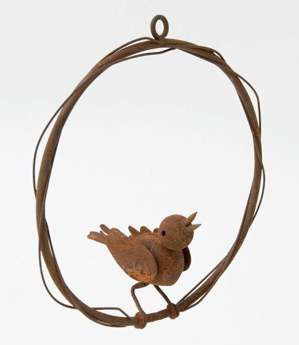 Rustic Circle Bird Hanger  |   Bird Garden Ornaments Bird Garden Ornaments Bird Garden Ornaments