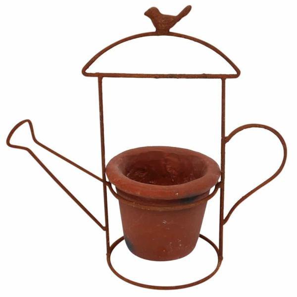 Rustic Watering Can Planter  |   Quirky Pots & Planters Pots & Planters Quirky Pots & Planters