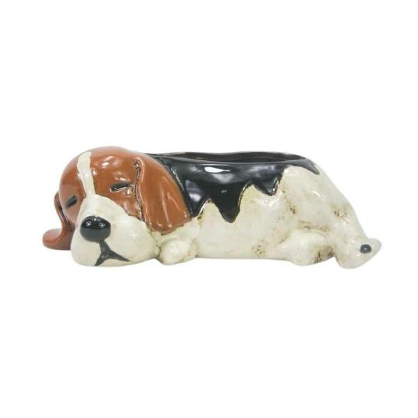 Sleeping Beagle Planter  |   Ceramic Pots & Planters Ceramic Pots & Planters Ceramic Pots & Planters