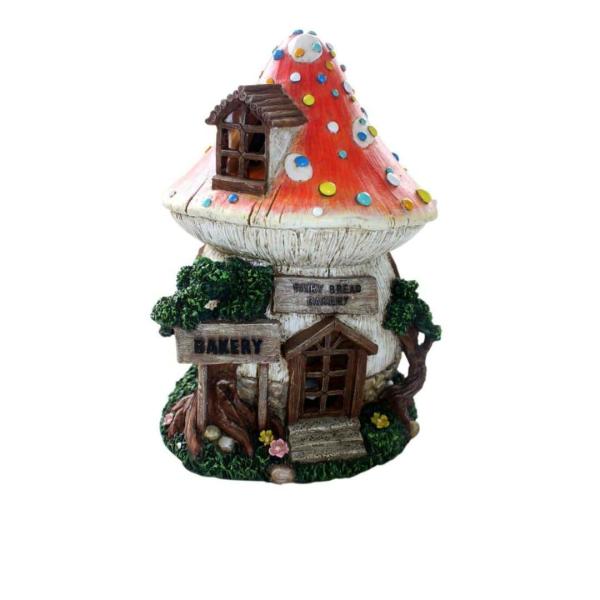 Solar Fairy Bread Bakery House  |   Fairy Garden Fairy Garden Fairy Garden