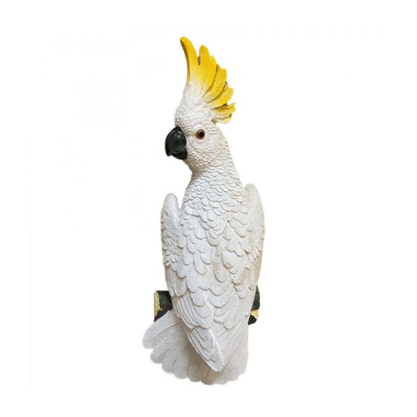 Wall Mounted Cockatoo  |   Bird Garden Ornaments Bird Garden Ornaments Bird Garden Ornaments