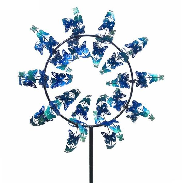 Wave Windspinner – Blue Butterfly  |   Colourful Garden Windmills Colourful Garden Windmills Colourful Garden Windmills