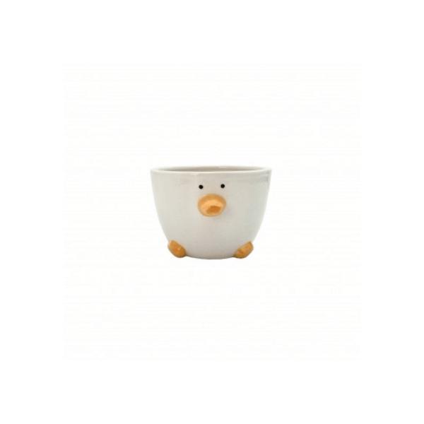 White Duck Pot  |   Animal Planters Animal Planters Animal Planters