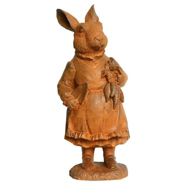 Willow Mother Rabbit – Cast Iron  |   Garden Wind In The Willows Figurines Figurines Garden Wind In The Willows Figurines