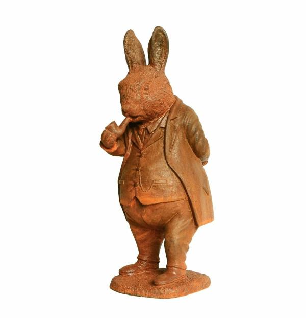 Willow Rabbit – Cast Iron  |   Cast Iron Garden Figurines Cast Iron Garden Figurines Cast Iron Garden Figurines