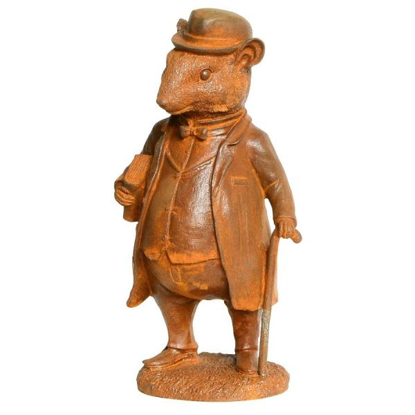 Willow Rat – Cast Iron  |   Cast Iron Garden Figurines Cast Iron Garden Figurines Cast Iron Garden Figurines