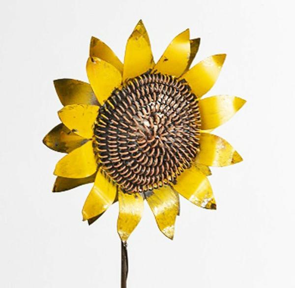 Yellow Sunflower Garden Stakes  |   Decorative Garden Stakes Decorative Garden Stakes Decorative Garden Stakes